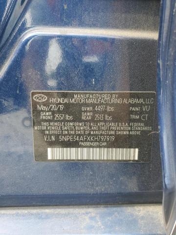 2019 HYUNDAI SONATA LIM - 5NPE34AFXKH797919