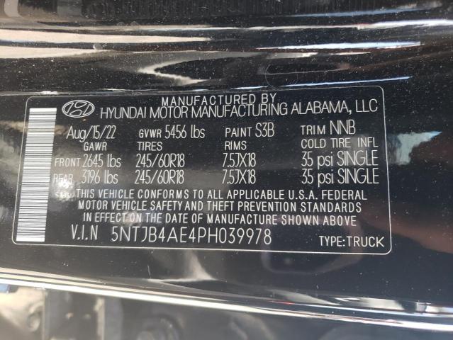 2023 HYUNDAI SANTA CRUZ - 5NTJB4AE4PH039978