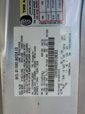 2009 Ford Mustang VIN: 1ZVHT84N395108303 Lot: 60664384