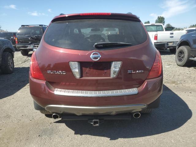 2006 Nissan Murano Sl VIN: JN8AZ08W86W540189 Lot: 63255414