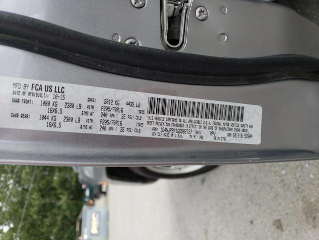 1C4NJPBA1GD582727 2016 Jeep Patriot Sport