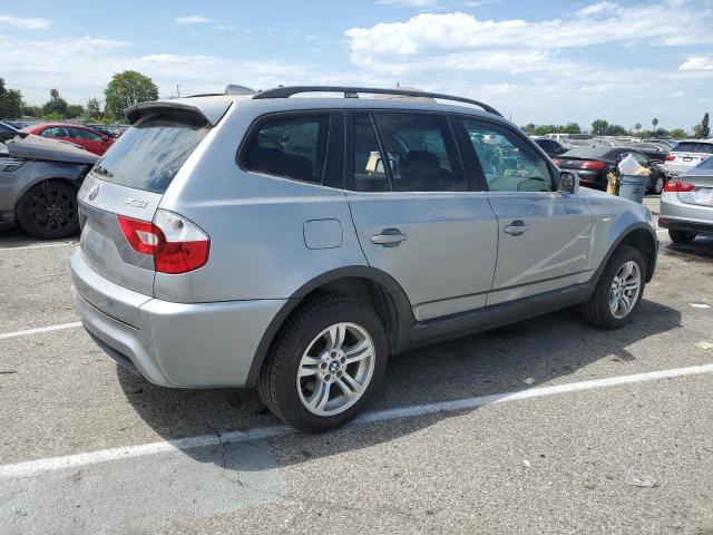 BMW X3 3.0I 2006 silver  gas WBXPA93436WD32685 photo #4