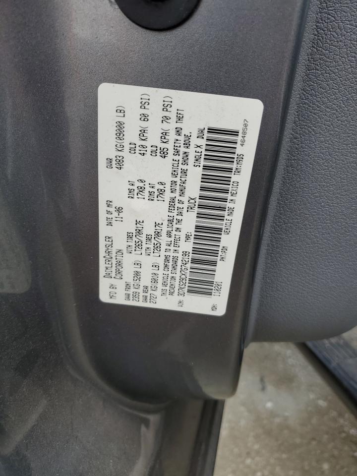 3D7KS29CX7G742199 2007 Dodge Ram 2500