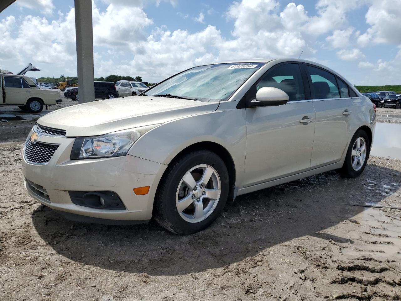 2013 Chevrolet Cruze Lt vin: 1G1PC5SB7D7135841