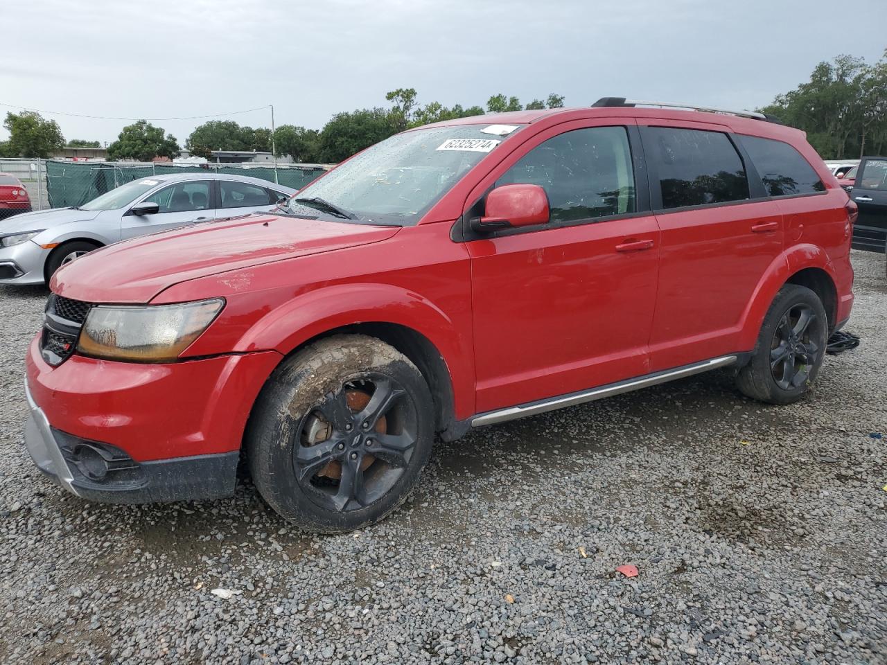 2018 Dodge Journey Crossroad vin: 3C4PDCGGXJT378306