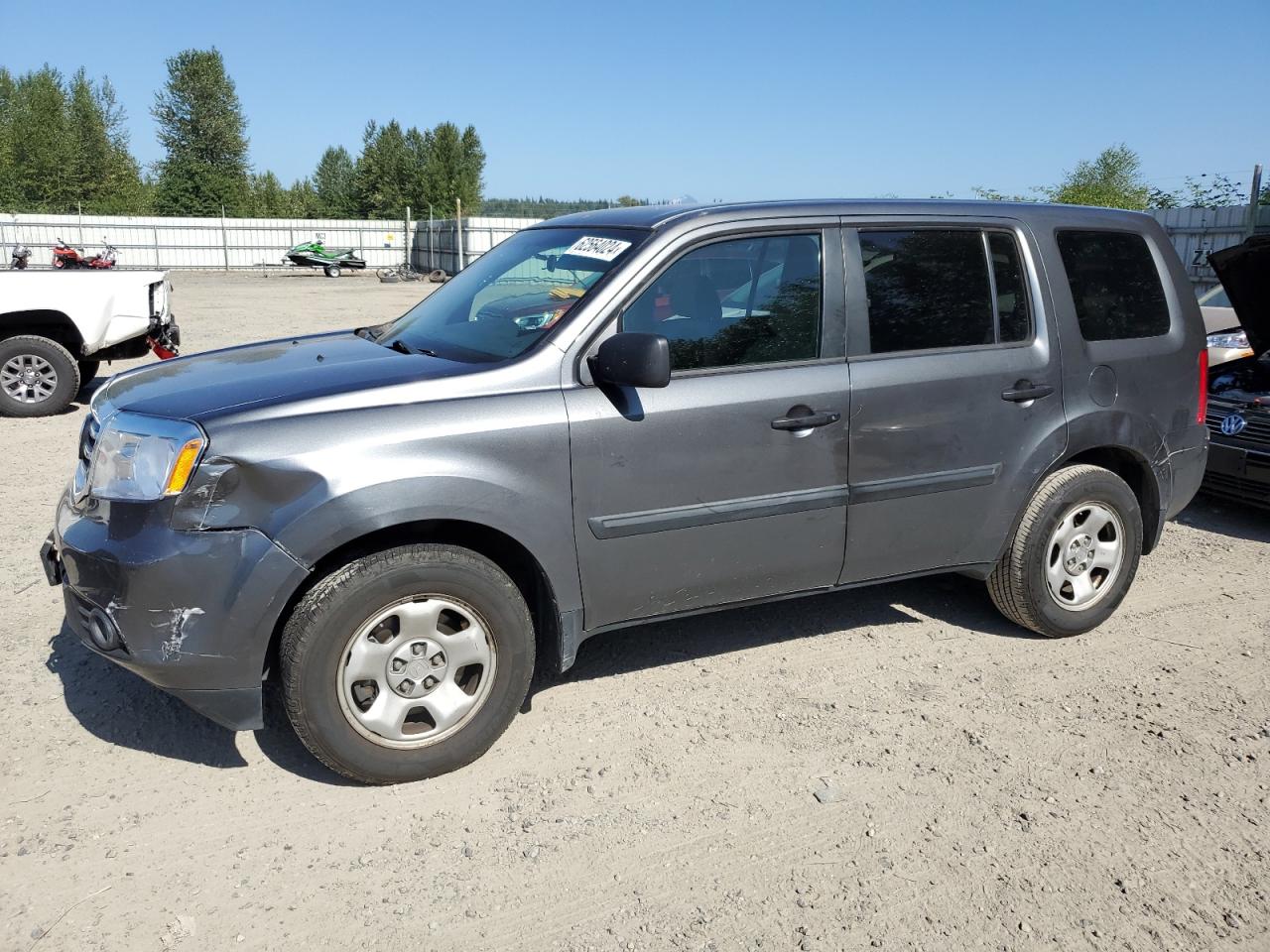 5FNYF4H26DB002907 2013 Honda Pilot Lx