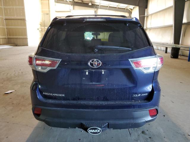 VIN 5TDJKRFH1FS213397 2015 Toyota Highlander, Xle no.6