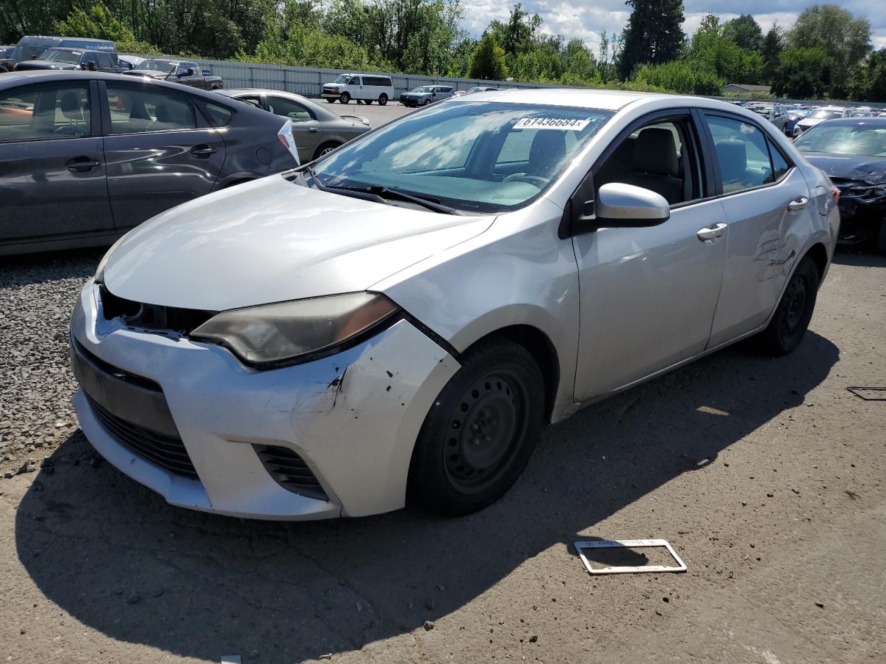 2015 Toyota Corolla L vin: 2T1BURHEXFC370629