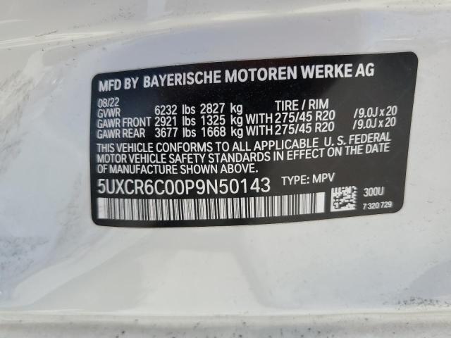 VIN 5UXCR6C00P9N50143 2023 BMW X5, Xdrive40I no.13