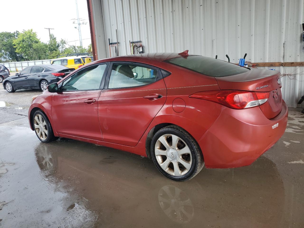 2012 Hyundai Elantra Gls vin: KMHDH4AEXCU320771