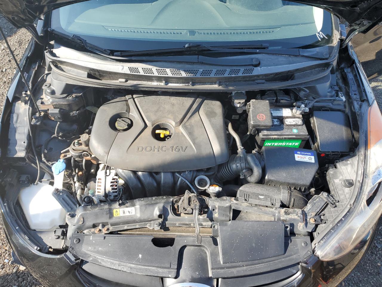 KMHDH4AE4DU961299 2013 Hyundai Elantra Gls