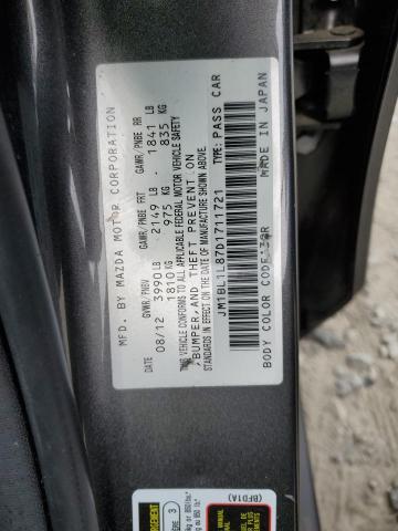 VIN JM1BL1L87D1711721 2013 Mazda 3, I no.12