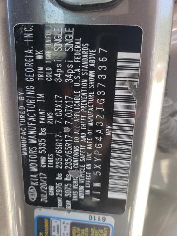 2018 KIA SORENTO LX - 5XYPG4A32JG373367
