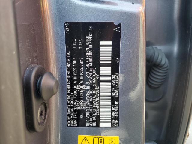 2017 LEXUS RX 350 BAS - 2T2BZMCA7HC073812
