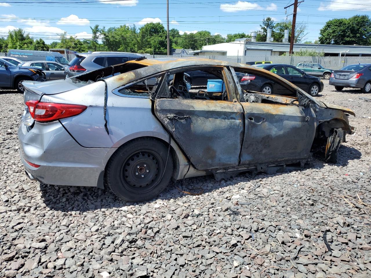 Lot #3024478528 2015 HYUNDAI SONATA SE