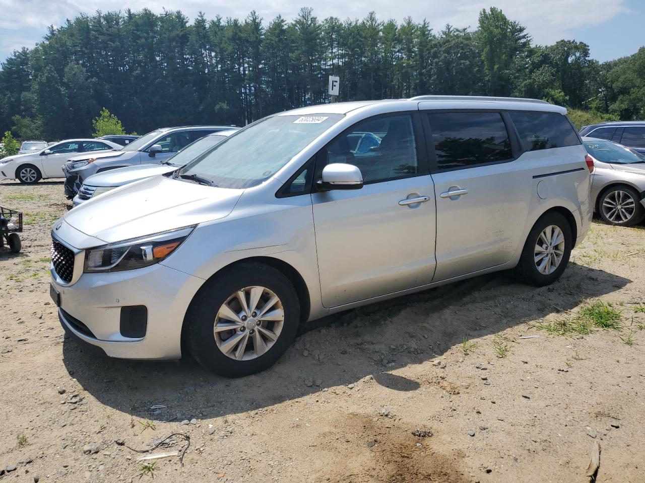 2017 Kia Sedona Lx vin: KNDMB5C19H6253100