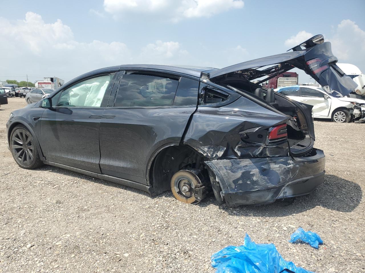 Lot #2953177201 2024 TESLA MODEL X