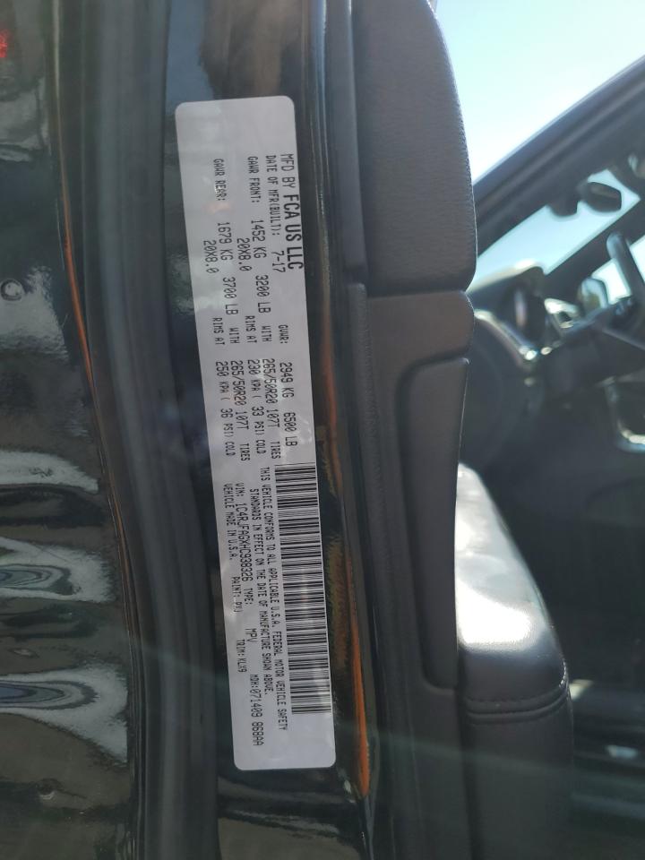 1C4RJFAGXHC938326 2017 Jeep Grand Cherokee Laredo