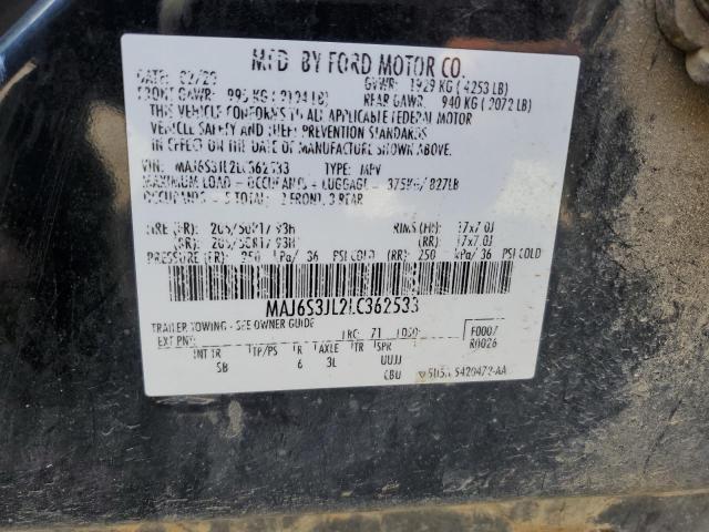 2020 FORD ECOSPORT S - MAJ6S3JL2LC362533