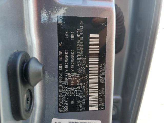 VIN 5TDXBRCH5PS123976 2023 Toyota Highlander, Hybri... no.14