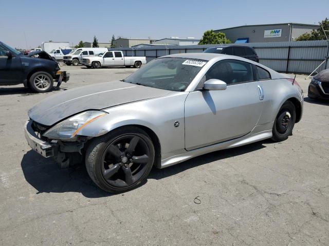 NISSAN 350Z COUPE 2004 silver coupe gas JN1AZ34D54M100637 photo #1