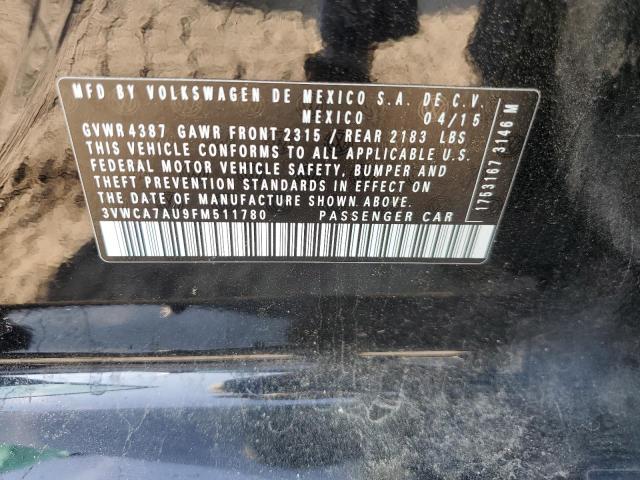 2015 VOLKSWAGEN GOLF SPORT - 3VWCA7AU9FM511780