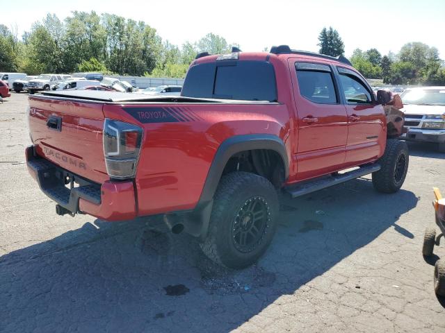 TOYOTA TACOMA DOU 2017 red  gas 3TMCZ5AN9HM057929 photo #4