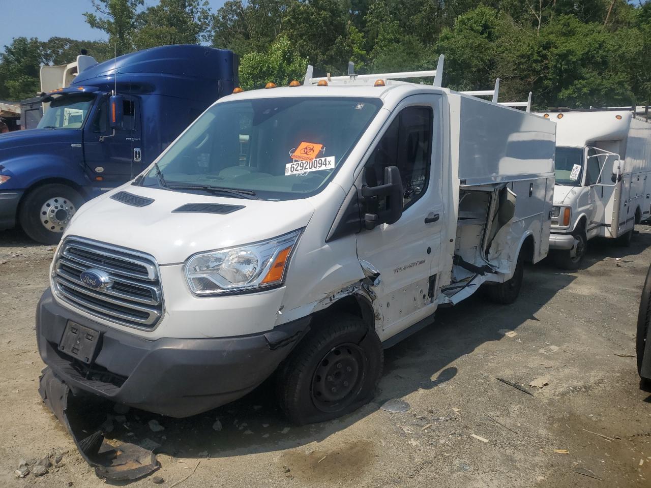 Lot #2806716211 2019 FORD TRANSIT T-