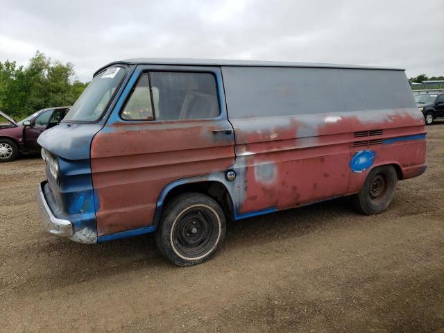 CHEVROLET VAN 1962 blue   2R125S107554 photo #1