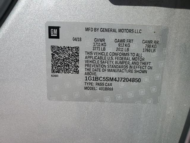 2018 CHEVROLET CRUZE LS - 1G1BC5SM4J7204850