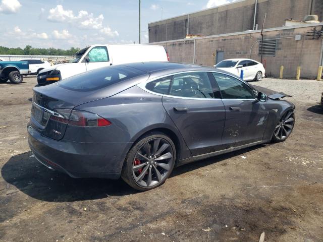 TESLA MODEL S P8 2015 gray  electric 5YJSA1H45FF087133 photo #4