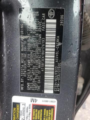 4T1BF3EK1BU176193 2011 Toyota Camry Base