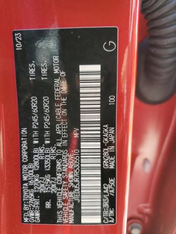 2024 TOYOTA 4RUNNER LI JTEDU5JR7R5305510
