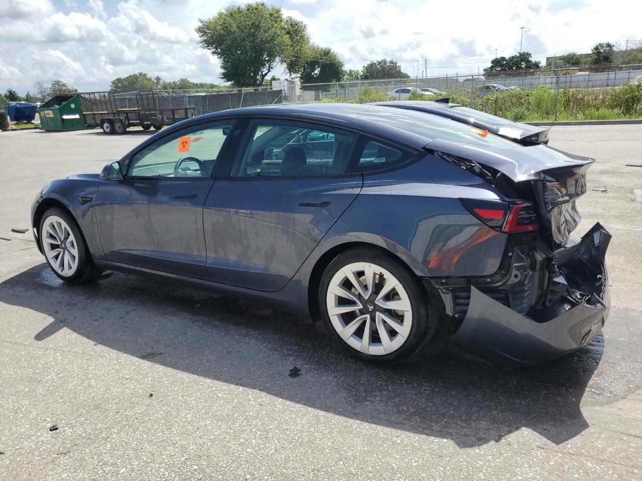 Lot #3027035801 2023 TESLA MODEL 3