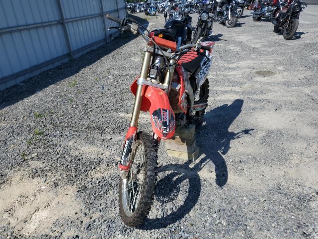 HONDA CRF450 R 2004 red  gas JH2PE05374M209115 photo #3