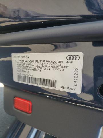 2023 Audi A6 Premium VIN: WAUD3BF2XPN042831 Lot: 61519364