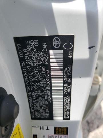 2019 Toyota Prius VIN: JTDKARFU1K3097988 Lot: 62169424