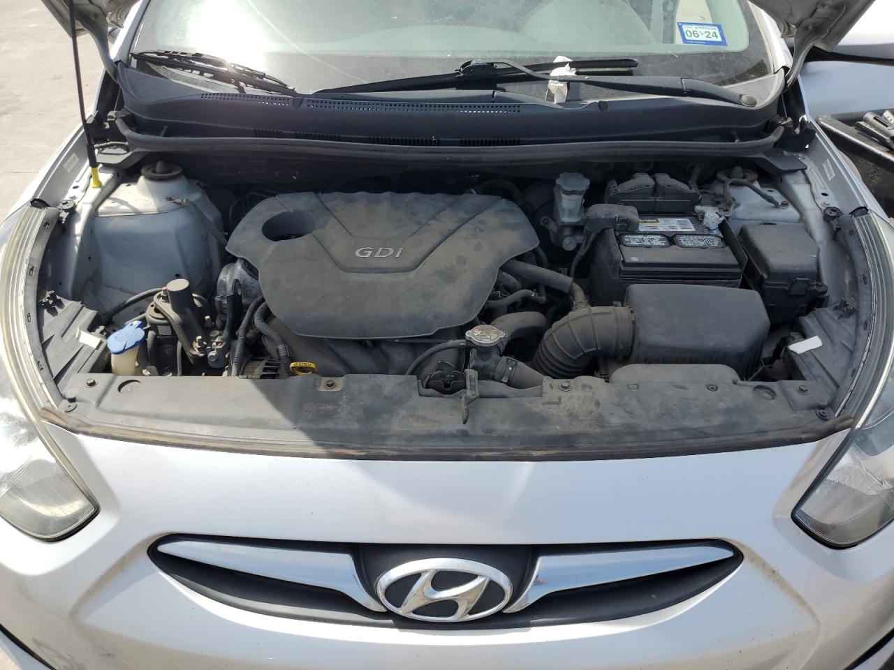 KMHCT4AEXDU357508 2013 Hyundai Accent Gls