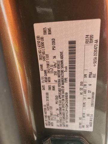 2016 FORD F150 SUPER - 1FTEW1CP1GKD09509