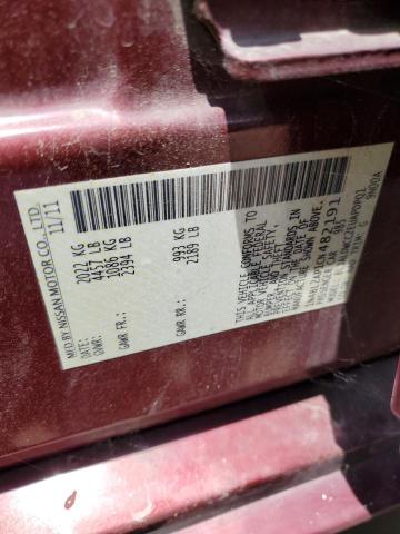 1N4BL2AP1CN482191 2012 Nissan Altima Sr