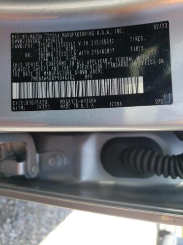 2023 TOYOTA COROLLA CR - 7MUBAAAG8PV046762