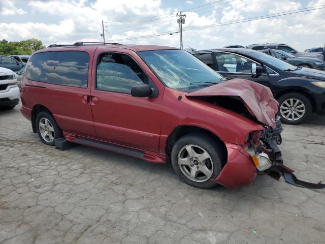 2001 Nissan Quest Gxe VIN: 4N2ZN15T51D825475 Lot: 58343534