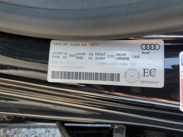 2018 AUDI A7 PRESTIG WAU23AFC8JN016343