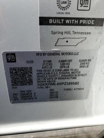 2023 GMC ACADIA SLT - 1GKKNML4XPZ169582