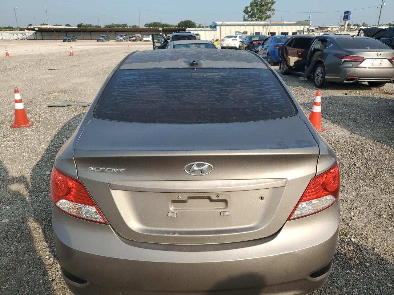 Lot #2862654402 2013 HYUNDAI ACCENT GLS