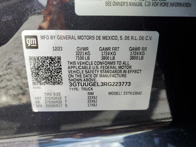 2024 GMC SIERRA 15 3GTUUGEL3RG223773