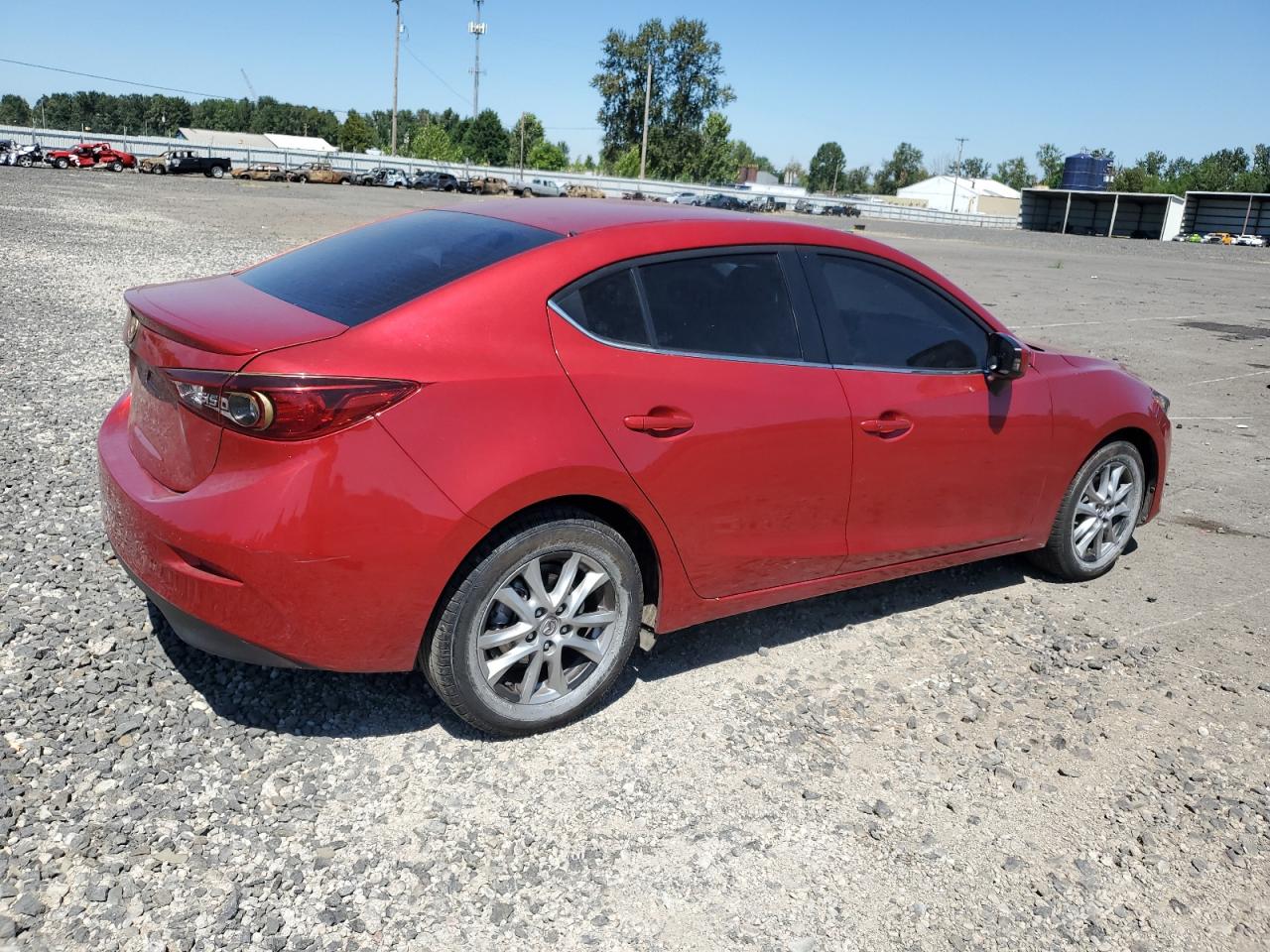 MAZDA 3 TOURING 2016 red  gas JM1BM1V77G1300101 photo #4