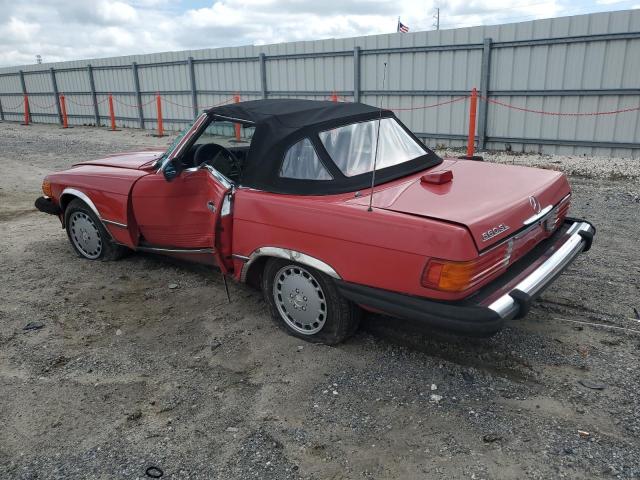 1987 Mercedes-Benz 560 Sl VIN: WDBBA48D0HA062197 Lot: 60747274