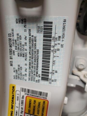 2022 FORD BRONCO SPO - 3FMCR9B66NRE07655