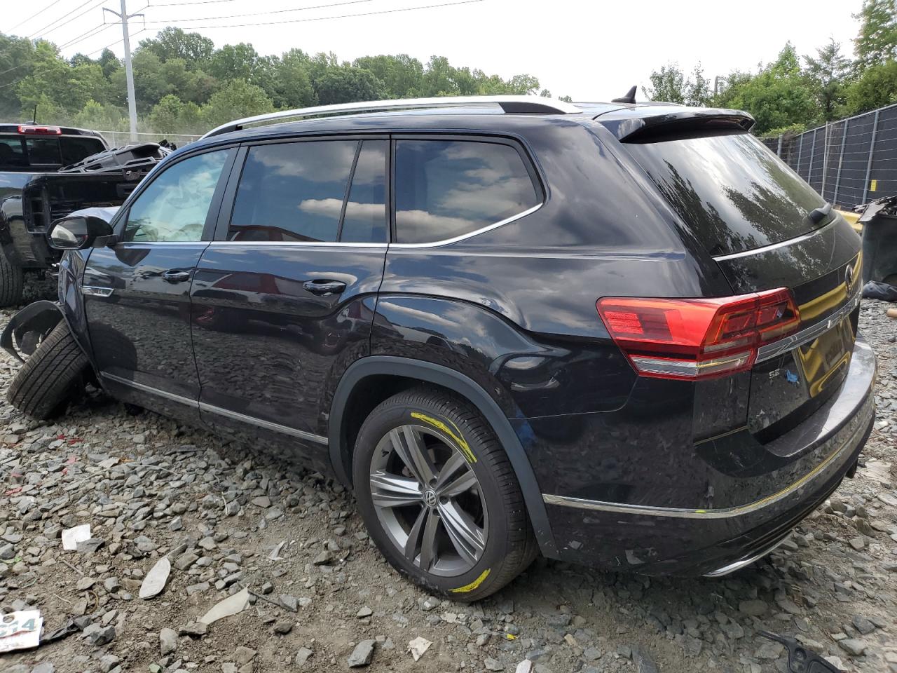 Lot #2972318517 2019 VOLKSWAGEN ATLAS SE